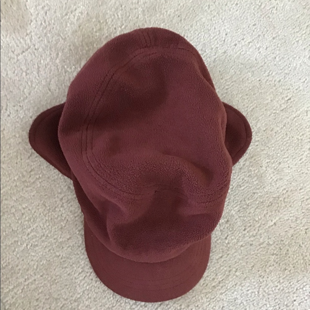 Cute Wool Hat With Folds Over Ears